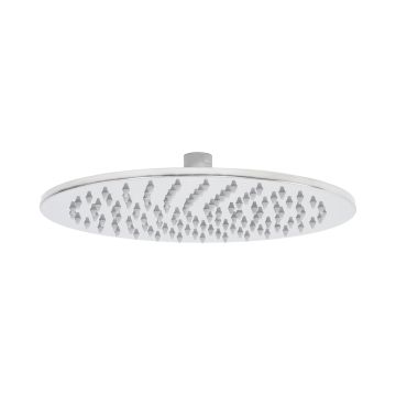 Pommeau de douche Rond 1 jet Chrome Ø 20 en Acier Inox 18/10 ss Aisi 304 Mod. Seven Round